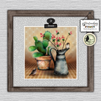 Cacti Love Note Card