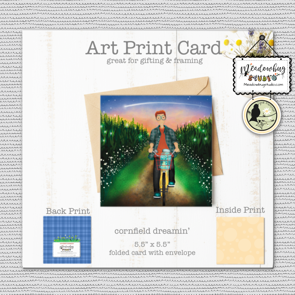 Cornfield Dreamin’ Note Card