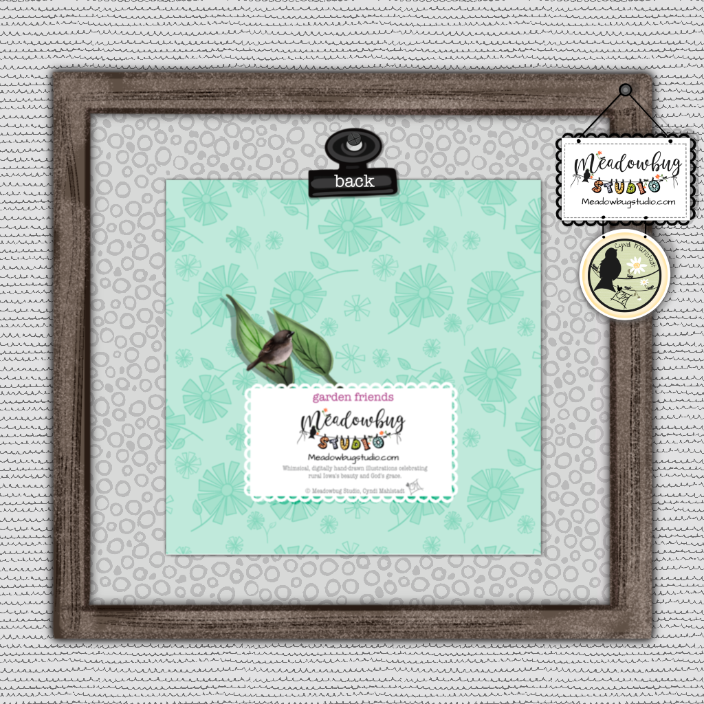 Garden Friends Note Card