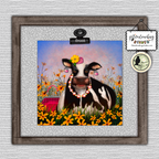Hazel In Her Sunday Best Note Card