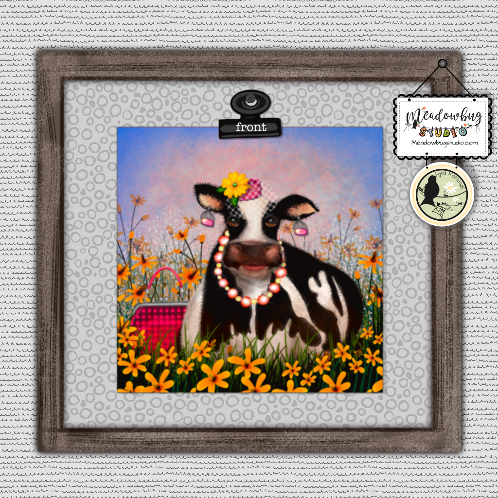 Hazel In Her Sunday Best Note Card