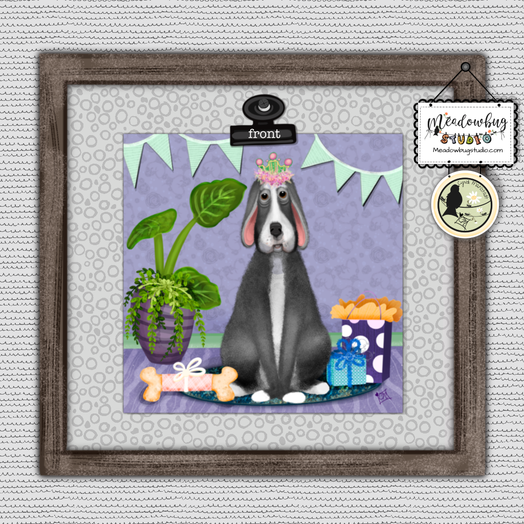 Party Pup Note Card