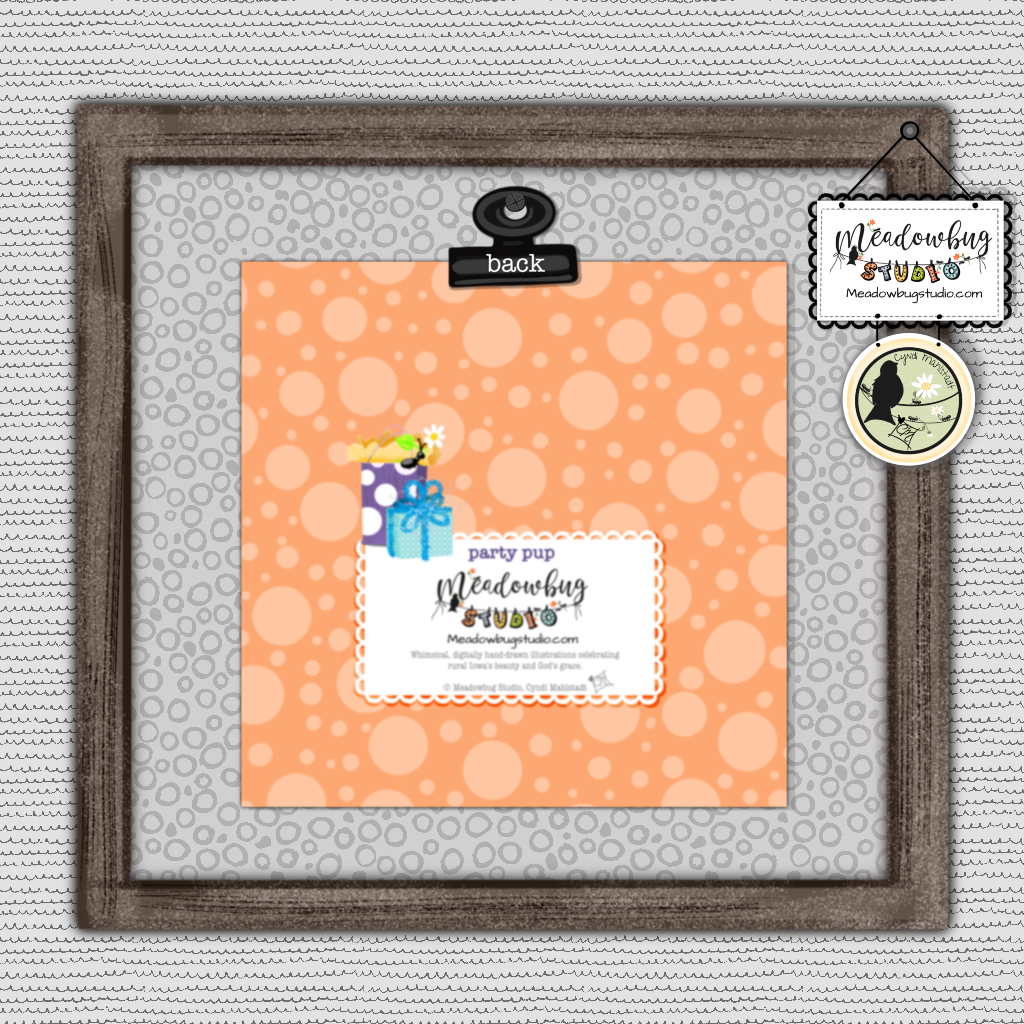 Party Pup Note Card
