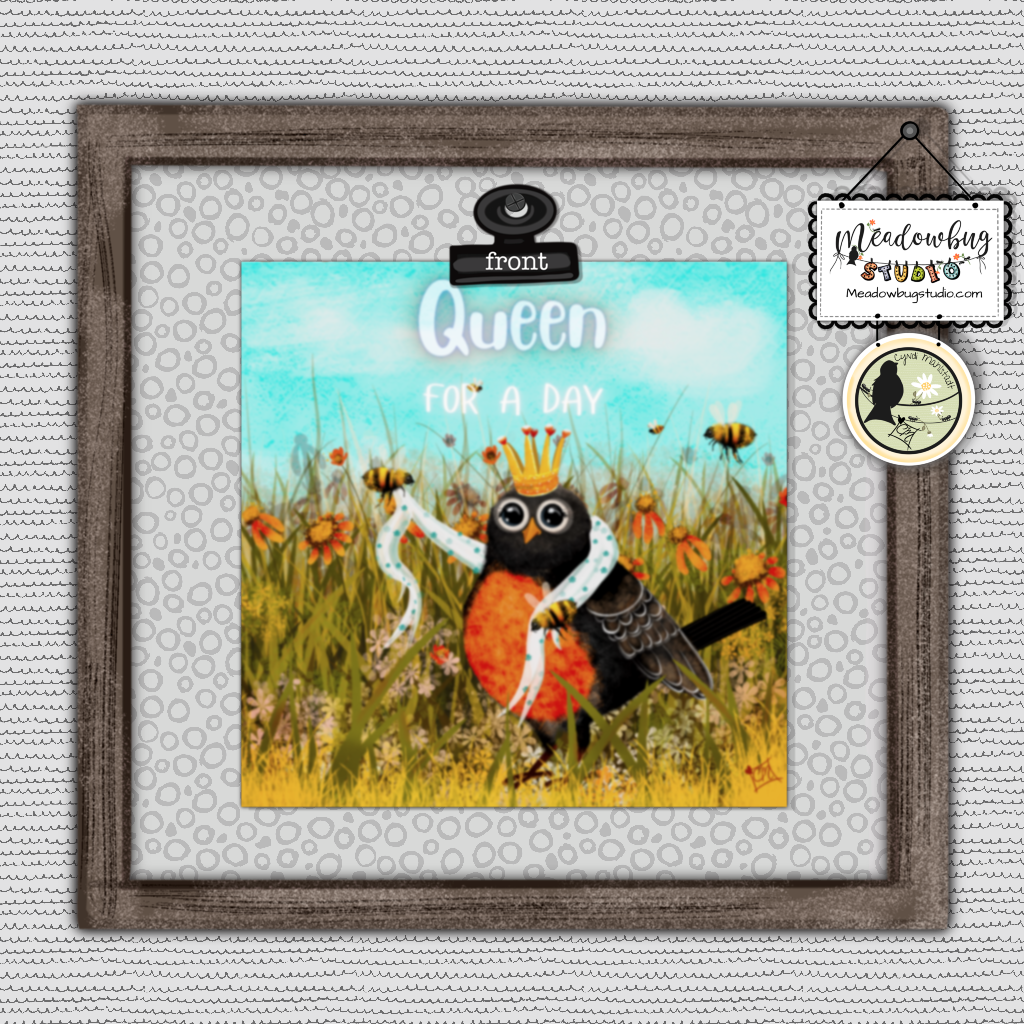 Queen For A Day Note Card