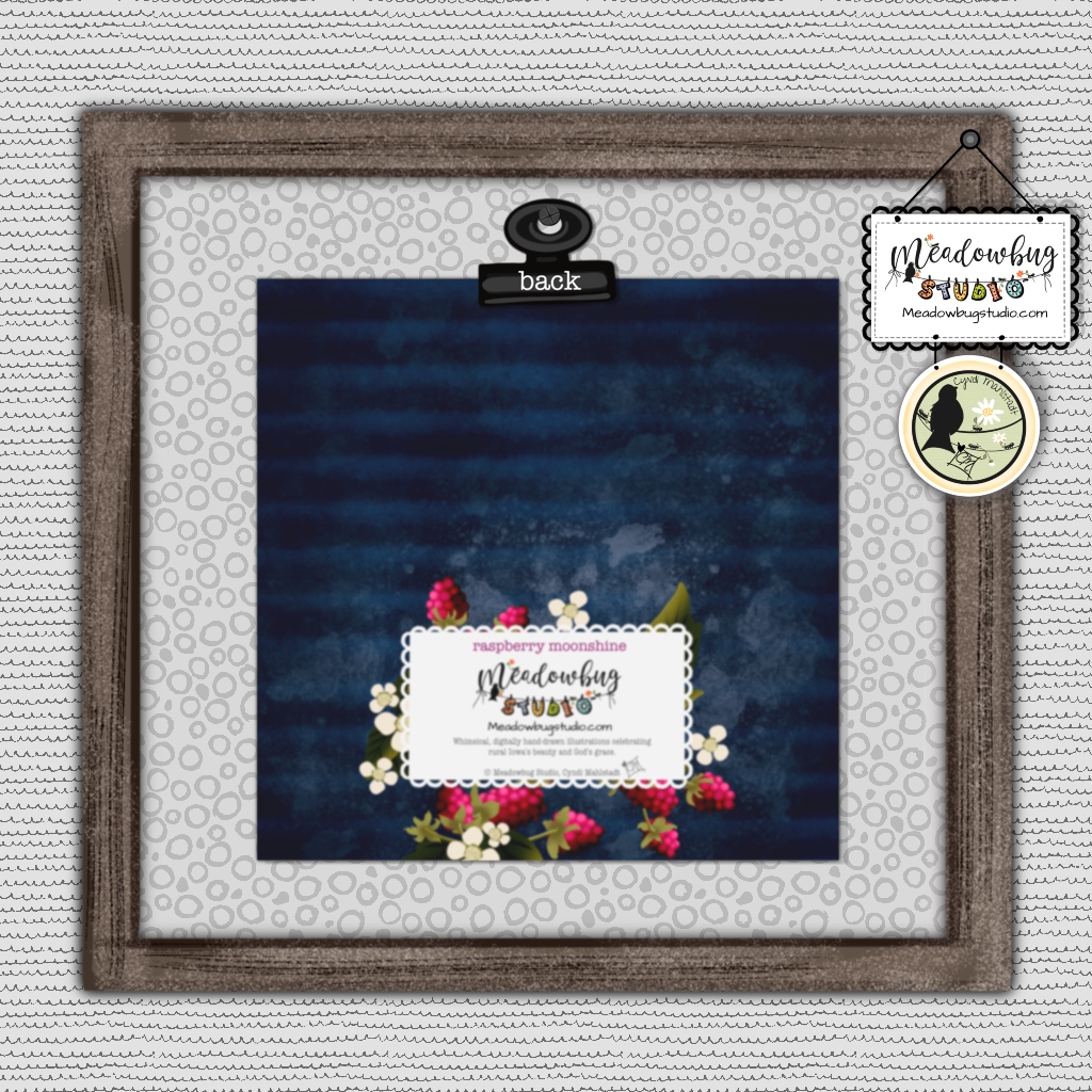Raspberry Moonshine Note Card