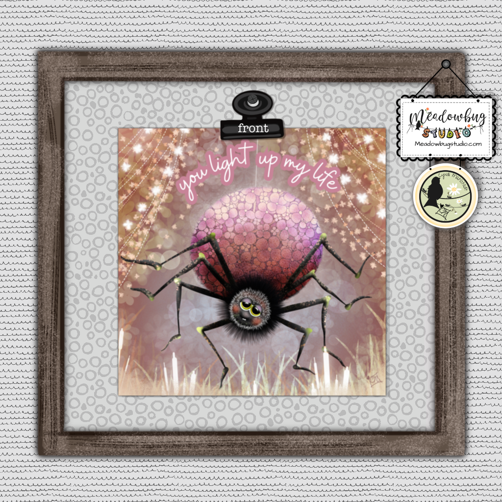 You Light Up My Life Note Card